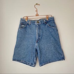 Wrangler Vintage high rise denim jean short